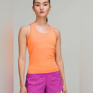Swiftly Tech 2.0 Racerback Tank from Lululemon size 4, race length, orange